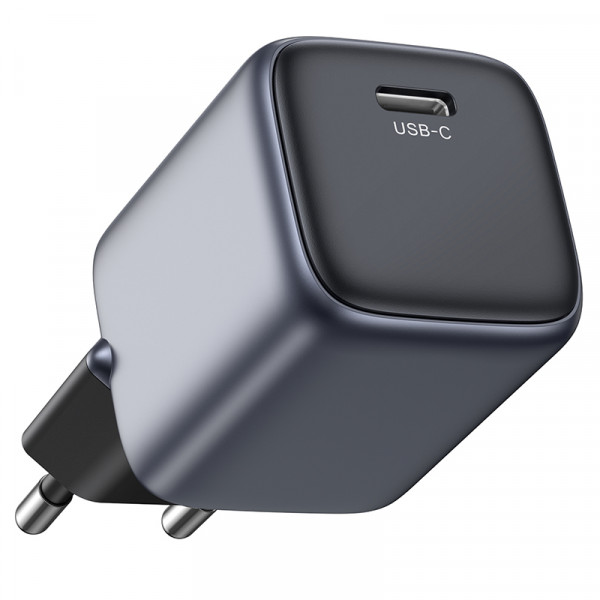 Зарядний пристрій 1xUSB 30W (USB-C) Gan PD Nexode Mini Сірий CD319 Ugreen