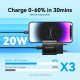 Зарядний пристрій 1xUSB-C 20W + USB-C to Lightning cable М-М Black Vention