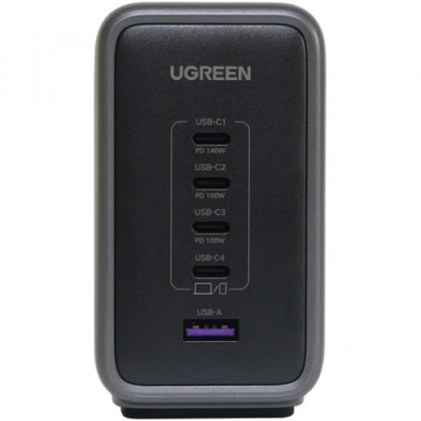 Зарядний пристрій 5xUSB 300W 5xUSB (4хUSB-C + USB-A) Nexode Desktop Fast Charger, Cable CD333 Ugreen