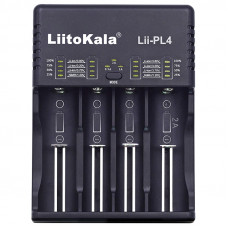 Зарядний пристрій LiitoKala Lii-PL4, 4x(LiOn/LiFePO4/NiMH/NiCd)