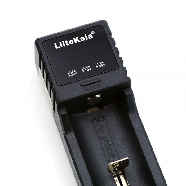 Зарядний пристрій LiitoKala Lii-S1, 1x(Lion/LiFePO4/NiMH/NiCd), Auto Polarity, Display