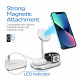 Зарядний пристрій Wireless 15W 3-in-1 Fast Charger white Energizer