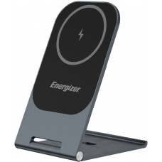 Зарядний пристрій Wireless 15W, with MagSafe, трансформер Energizer WCP102 чорний