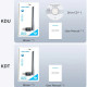 Адаптер WiFi/Bluetooth 5.0 Vention 2.4GHz/5GHz 200/433 Мбіт/с, USB