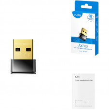 Адаптер WiFi Cudy WU300, AX300 Wi-Fi 6 Nano USB Adapter