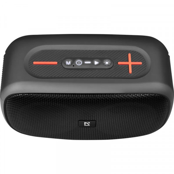 Акустична система 1.0 Defender Q5 20 Вт Bluetooth/FM/USB/TF/IPX5, LED, чорна