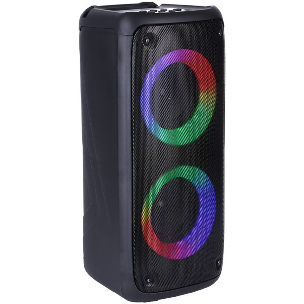 Акустична система 1.0 Media-Tech 40W, Bluetooth/AUX/microSD/MP3/USB/TWS/КАРАОКЕ/LED чорна