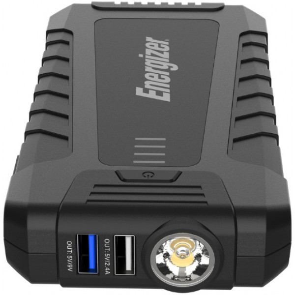 Автомобільний Jump Starter 8000mAh, 1200А, 2xUSB-A, USB-C, ліхтар Energizer