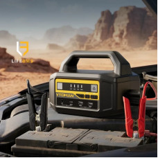 Автомобільний Jump Starter V-Truck 6000A, 12V/24V, 36400mAh, 145Вт, 133.59 Вт/год Vtoman