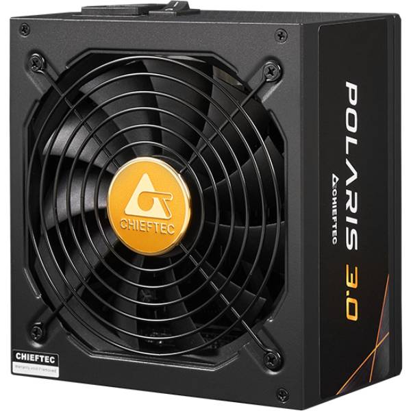 БЖ 1050W Chieftec POLARIS 3.0 PPS-1050FC-A3, 135 mm, 80+ GOLD, Cable management, retail
