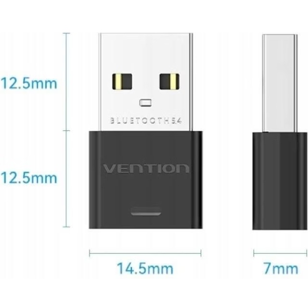 Bluetooth USB adapter v5.4 20м Vention