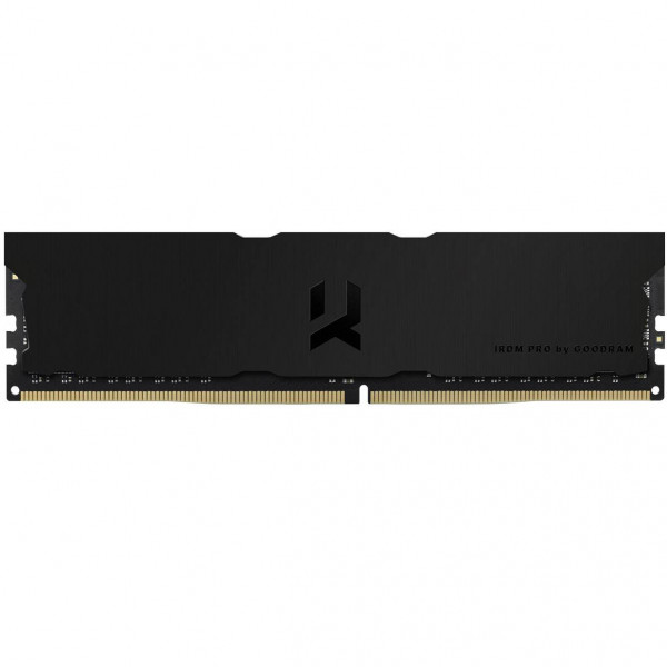 DDR4 16Gb 3600MHz (2*8Gb) GoodRAM IRDM PRO Deep Black, чорний, Kit Retail