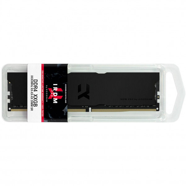 DDR4 16Gb 3600MHz (2*8Gb) GoodRAM IRDM PRO Deep Black, чорний, Kit Retail