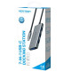 Док-станція USB3.1 Type-C -> HDMI 4K30Hz/USB 3.0x3/SD/TF/PD 100W 7-in-1 Vention