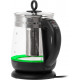 Електрочайник Adler AD 1299 1850-2200Вт/ 1.5л/ скло/ заварник/ встановлення температури/ чорний