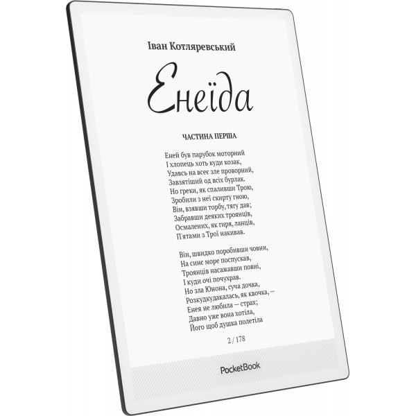 Електронна книжка PocketBook InkPAd One (PB1030), Black, стилус