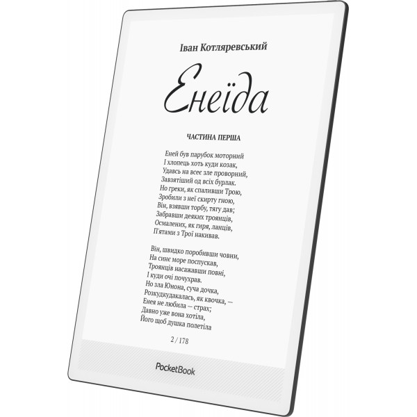 Електронна книжка PocketBook InkPAd One (PB1030), Black, стилус