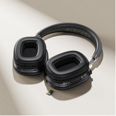 Гарнітура Acefast H13, Bluetooth+3,5мм Black