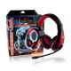 Гарнітура Media-Tech NEMESIS USB, Black-Red