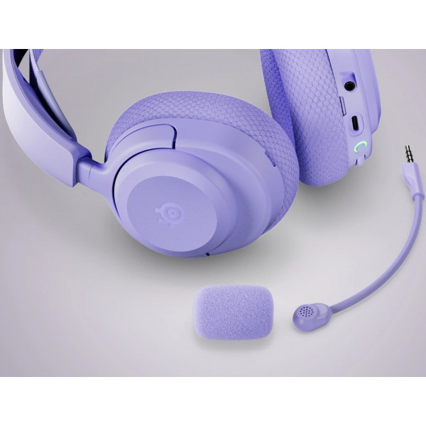 Ігрова гарнітура SteelSeries Arctis Nova 3 Wireless for PC MultiPlatform Lavender