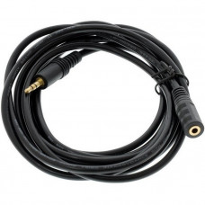 Кабель AUX Audio TRS M/F 10.0м чорний