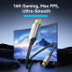 Кабель USB 3.1 Type-C M - DisplayPort M, 1.5м v.2.1 16K30Hz Aluminum Alloy сірий Vention