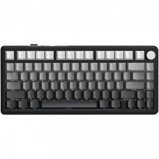 Клавіатура ігрова механічна Attack Shark X85 82кл. RGB,Wireless, White Jade перемикачі Moonlit Night