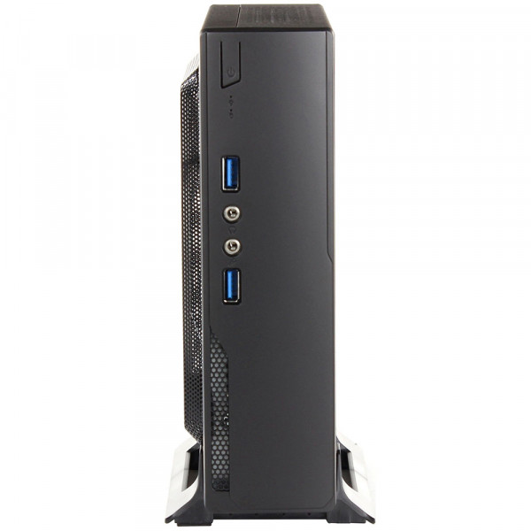 Корпус Casecom M300-2U3 90W 2xUSB3.0 mini-ITX, VESA, Black