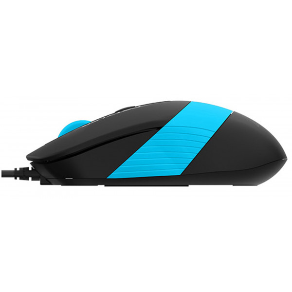 Мишка A4-Tech Fstyler FM10, 4 кн., 1600 dpi, чорно-блакитна