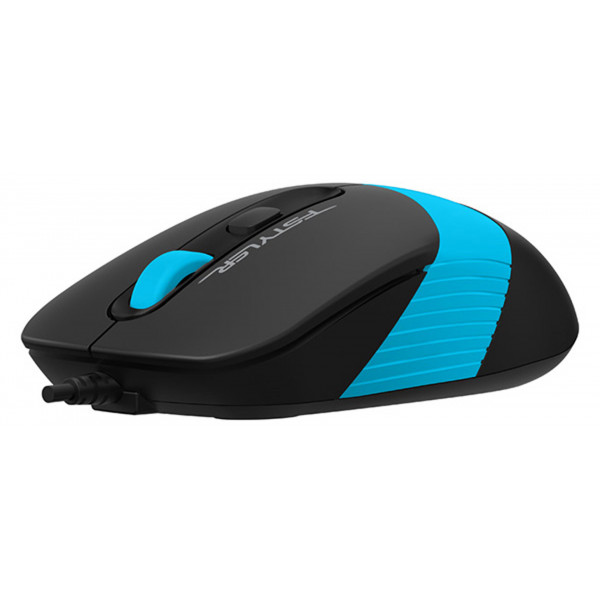 Мишка A4-Tech Fstyler FM10, 4 кн., 1600 dpi, чорно-блакитна