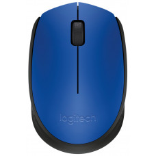 Мишка Logitech M171 бездротова, блакитна з чорним
