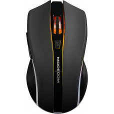 Мишка Modecom MC-WRM1, бездротова, зарядка, 3кн., 1600dpi, чорна