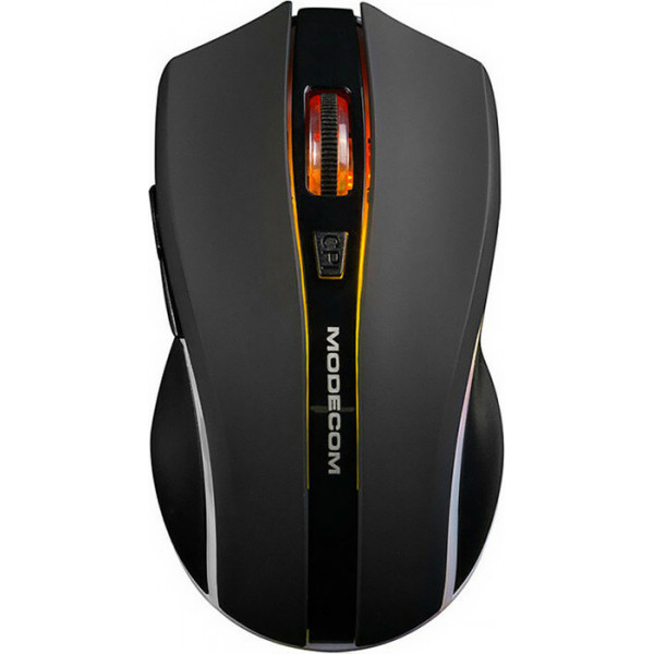 Мишка Modecom MC-WRM1, бездротова, зарядка, 3кн., 1600dpi, чорна