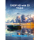 Перехідник USB 3.1 Type-C -> VGA (F), 1080p 60Hz, кабель 0.15м, Vention сірий