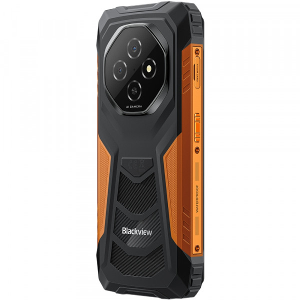 Смартфон Blackview FORT 1 6.56" HD+ /6GB/256GB/ T615 / 10000mAh / 16+2+8Мп / NFC / IP69K / Orange