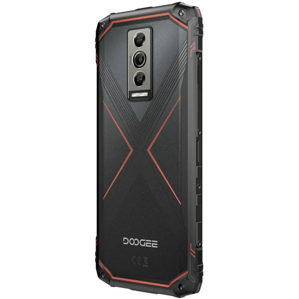 Смартфон Doogee Blade10 Pro 6.56" HD+ /6GB/256GB/ T606 / 5150mAh / 50+8Мп / NFC/IP68/IP69K Black/Red