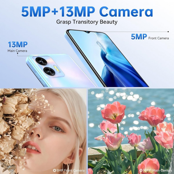 Смартфон Oukitel C36 6.56" HD /4GB/128GB/ T606 /5150mAh/ 13+5Мп / Black