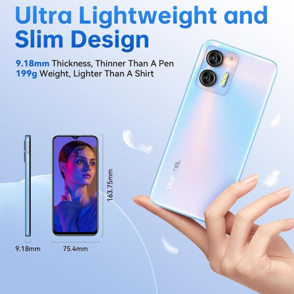 Смартфон Oukitel C36 6.56" HD /4GB/128GB/ T606 /5150mAh/ 13+5Мп / Black