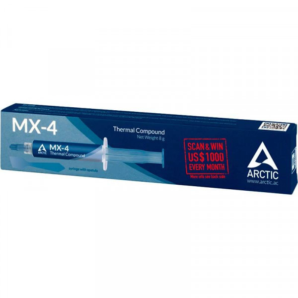 Термопаста Arctic MX-4 зі шпателем 8г (ACTCP00059A)