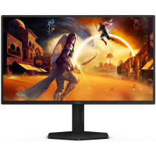 TFT 24.5" AOC 25G4SXU, Fast IPS, 300 Гц, 2xHDMI, DP, HAS, Pivot, чорно-сірий