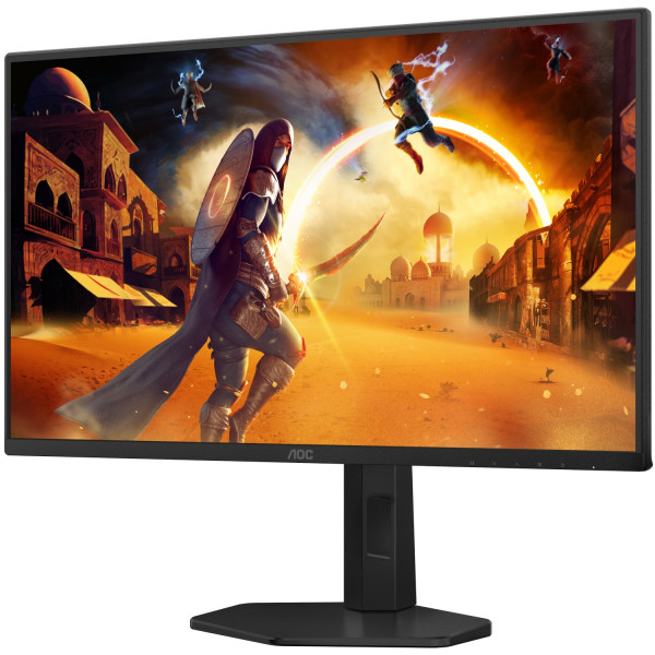 TFT 24.5" AOC 25G4SXU, Fast IPS, 300 Гц, 2xHDMI, DP, HAS, Pivot, чорно-сірий