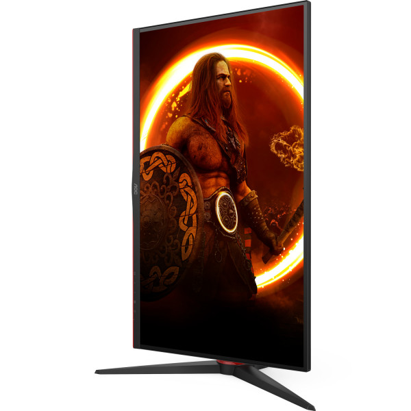TFT 27" AOC 27G2ZN3/BK, VA, 280Гц, 0,5ms, HDMIx2, DP, HAS, Pivot, чорний з червоним