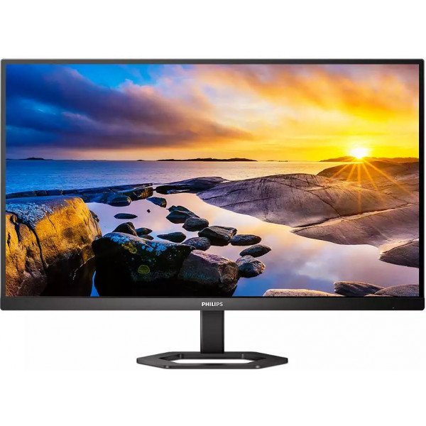 TFT 27" Philips 27E1N5500LA, QHD, VA, 75Гц, 1ms, 2xHDMI, DP, HAS, Pivot, колонки, чорн