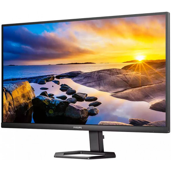 TFT 27" Philips 27E1N5500LA, QHD, VA, 75Гц, 1ms, 2xHDMI, DP, HAS, Pivot, колонки, чорн