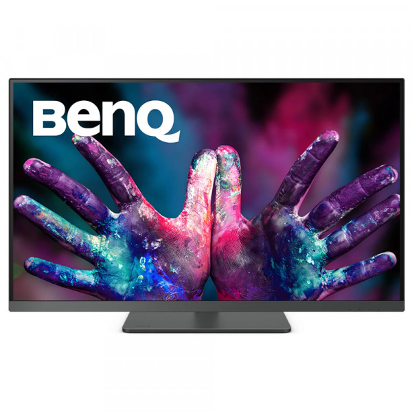 TFT 31.5" BenQ PD3205U, IPS, 4K UHD, HDMI, DP, 2 х USB-С , USB-hub, HAS, кол, темно- сірий