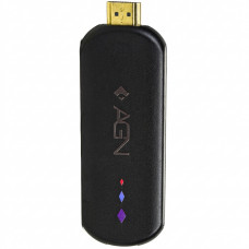 TV Медіаплеєр AGN Media Stick 2/16Gb/ Amlogic S905L3/ Android 14/ WiFi 2.4G+5G/ BT 5.4/ USB2.0/ чорн
