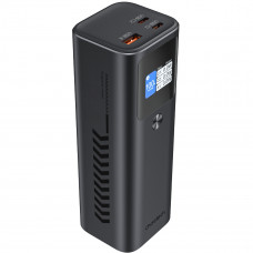 УМБ Choetech 27000mAh 140W PD5.0,QC3.0, USB-A, 2xUSB-C In/Out, TFT Display, black