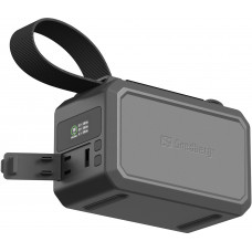 УМБ Sandberg Survivor 40000mAh, 100W, 2xUSB-С, USB-A, LED ліхтар, наскрізне живлення, чорний