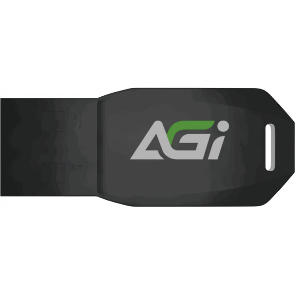 USB Flash AGI UP138 64GB USB 3.2 Gen1 Black, Retail