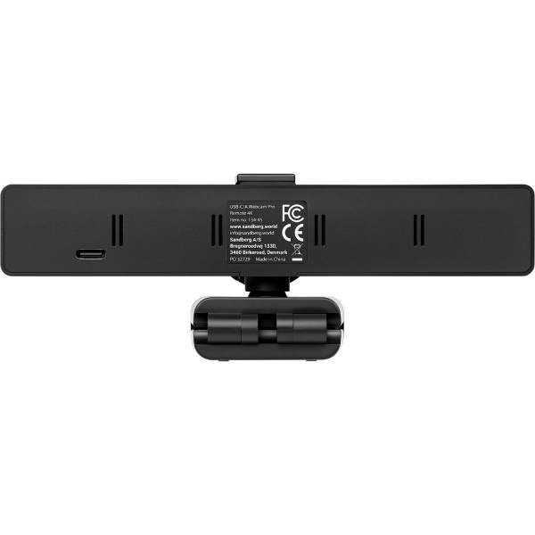 Веб-камера Sandberg 4K Webcam USB-A/USB-C connection, ENC, Remote control